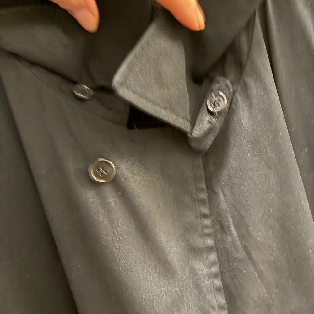 Men's Blue Trench Coat